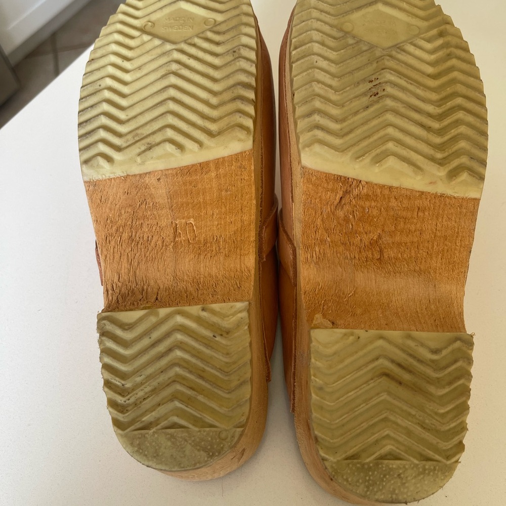 Skane Tofeln Orange Clogs - Picture 6 of 6